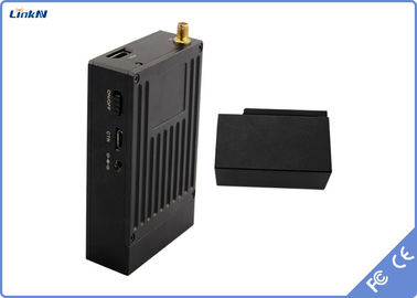 Poiice Detective Hidden Video Transmitter COFDM Độ trễ thấp H.264 Bảo mật cao Mã hóa AES256 Pin được hỗ trợ