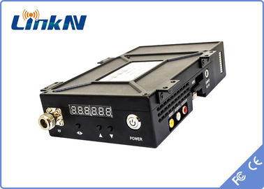 Bộ phát video Manpack COFDM HDMI &amp; CVBS Bảo mật cao Mã hóa AES256 Độ trễ thấp Sử dụng pin