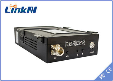 Máy phát video COFDM kỹ thuật số khoảng cách dài chiến thuật Công suất ra 2W / 5W Băng thông 2-8MHz