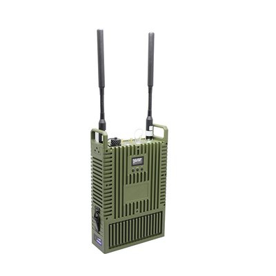 COFDM IP MeSH Radio 10W Công suất 82Mbps Multi Hop AES256 Mã hóa Độ trễ thấp