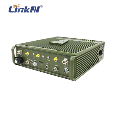 Trạm cơ sở mạng lưới IP Manpack quân sự Trạm cơ sở 40dBm Công suất AES Enrytpion IP67
