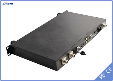 Bộ thu COFDM gắn trên xe của Cảnh sát quân sự HDMI CVBS SDI AES256 Mã hóa Anten kép