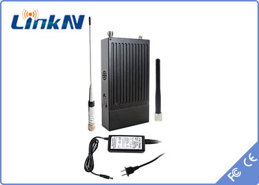 LKAV1605 COFDM Video Transmitter QPSK HDMI &amp; CVBS H.264 Tiết mã AES256 chậm với pin