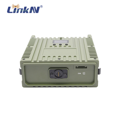 Đài dữ liệu video IP66 chắc chắn MESH MANET 4W MIMO 4G Mã hóa GPS / BD PPT AES Pin được cung cấp năng lượng