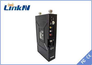 Bộ phát video COFDM chiến thuật quân sự Đầu ra công suất 2W Mã hóa AES256 Băng thông RF 2-8MHz