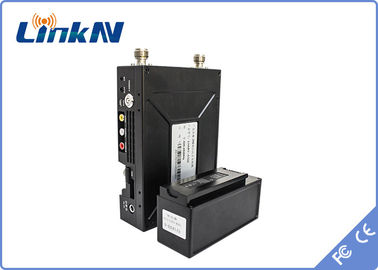 LKAV1605 COFDM Video Transmitter QPSK HDMI &amp; CVBS H.264 Tiết mã AES256 chậm với pin