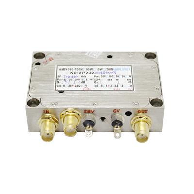 Bộ khuếch đại công suất 43dBm Pa Cofdm cho Video Link Drone Uav 200 - 2700mhz 24 - 35vdc