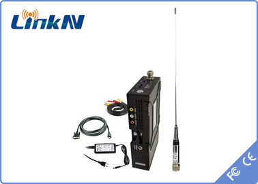 Bộ phát video FHD chiến thuật 2km Điều chế COFDM Mã hóa H.264 Bảo mật cao Mã hóa AES256