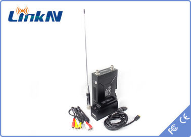 LKAV1508 Cảnh sát quân sự Manpack chiến thuật COFDM Video Transmitter Intercom hai chiều