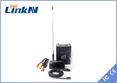 LKAV1506 Bộ truyền hình HD Quân sự COFDM H.264 AES256 Mã hóa Tiếp trì thấp 2-8MHz B / W Pin