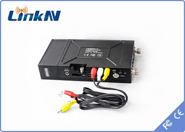 Bộ phát video chiến thuật Bảo mật cao Mã hóa AES256 Điều chế COFDM H.264 Mã hóa Độ trễ thấp