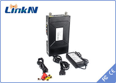 Bộ phát video NLOS chiến thuật quân sự Mã hóa COFDM HDMI &amp; CVBS AES256 Độ trễ thấp Liên lạc nội bộ hai chiều