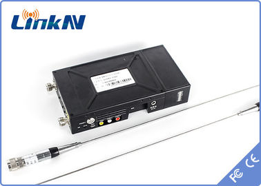 Bộ phát video chiến thuật quân sự Mã hóa COFDM HDMI &amp; CVBS AES256 Độ trễ thấp Liên lạc nội bộ hai chiều