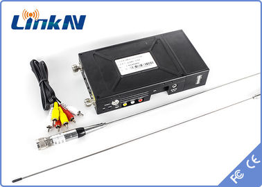 LKAV1506 Manpack quân sự COFDM Hệ thống video kỹ thuật số không dây FHD HDMI &amp; CVBS H.264 mã hóa AES256
