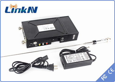 Máy phát video Manpack quân sự Điều chế COFDM Bảo mật cao Mã hóa AES256 chạy bằng pin