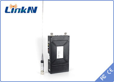 Máy phát video Manpack quân sự Điều chế COFDM Bảo mật cao Mã hóa AES256 chạy bằng pin