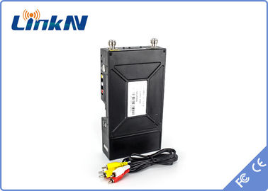 LKAV1506 Bộ truyền hình cảnh sát mặc trên cơ thể COFDM QPSK HDMI &amp; CVBS H.264 Tiết mã AES256 chậm