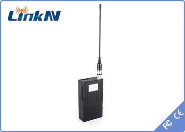 LKAV1519 Detective Mini Video Transmitter 1km COFDM Tiết kiệm chậm H.264 An ninh cao AES256 mã hóa pin