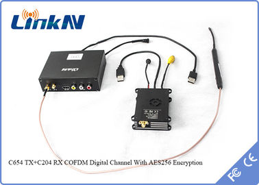LKAV-C654 SMA F đầu máy truyền hình không dây và máy thu cho máy bay không người lái