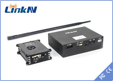 Long Distance 100ms Chiến thuật quân sự máy bay không người lái UAV COFDM Video Transmitter