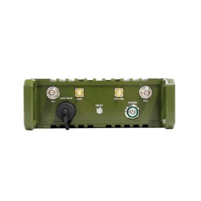 Chiến thuật quân sự IP66 MESH Radio Multi Hop 82Mbps MIMO AES Enrcyption với pin