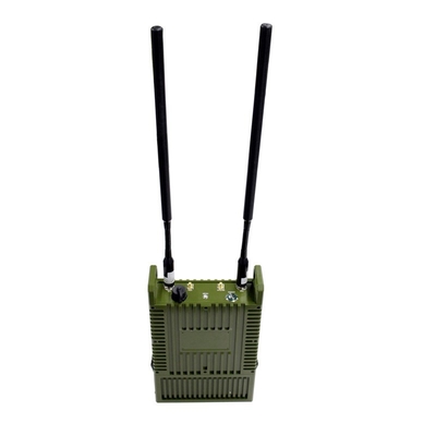 Chiến thuật quân sự IP66 MESH Radio Multi Hop 82Mbps MIMO AES Enrcyption với pin