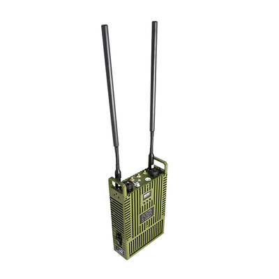 Manpack quân sự MANET Radio 43dBm AES256 FHSS Tần số nhảy AES256