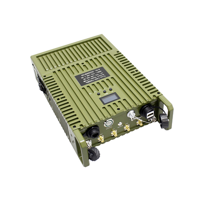 Manpack chiến thuật MANET Radio 43dBm AES256 Tần số nhảy AES256