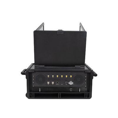 Trạm chỉ huy ba màn hình 43dBm MANET FHSS IP Mesh Radio