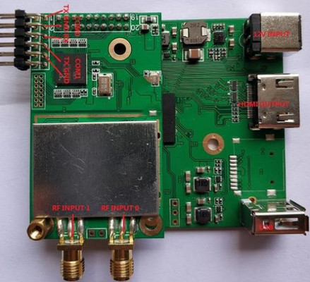LKAV6201 HDMI SDI COFDM Receiver Module PCBA cho truyền hình