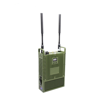 MESH Tactial Manpack Radio GPS BD Mimo Manet Tần số vô tuyến Nhảy Điện thoại Thông minh
