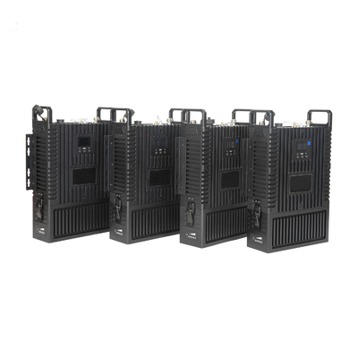 MESH Tactial Manpack Radio GPS BD Mimo Manet Tần số vô tuyến Nhảy Điện thoại Thông minh