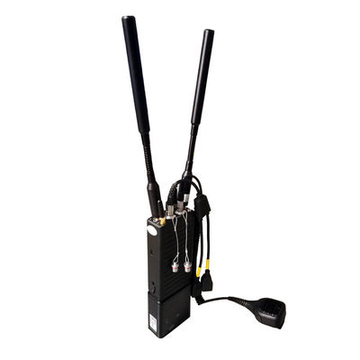 Chiến thuật IP MeSH Radio Video Voice Intercom Công suất 4W AES256 80Mbps 350MHz-4GHz Có thể tùy chỉnh