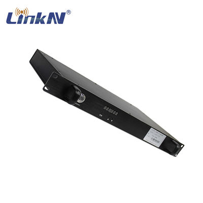 LKAV1302 Cảnh sát chiến thuật COFDM Máy thu video 1U Đài phát thanh lưới IP gắn trên xe