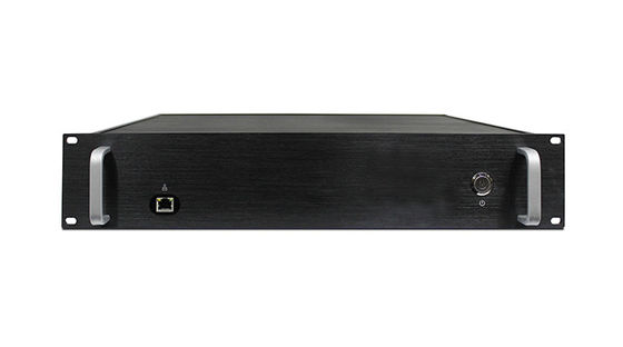 Bộ phát video COFDM 2U gắn giá đỡ công suất cao 43dBm Ngõ vào HDMI / SDI CVBS 300-2700MHz
