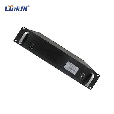 LKAV1707 Cảnh sát quân sự 43dBm Lượng cao 2U COFDM Bộ truyền hình HDMI / SDI CVBS AES256 300-2700MHz Tùy chỉnh