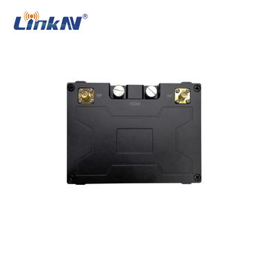 Cảnh sát Liên kết dữ liệu UAV quân sự Đài phát thanh IP MESH 10km Băng thông cao Multi-hops AES DC12V-24V