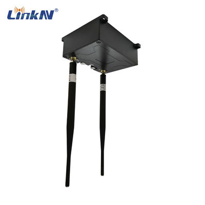 Liên kết dữ liệu UAV của quân đội cảnh sát 10km IP MESH Relay Đa bước Băng thông cao AES DC12V-24V