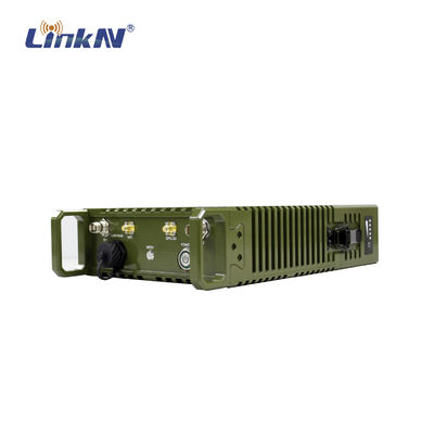 Phong cách quân sự 40dBm Multi hop 82Mbps IP MESH Radio Công suất cao DC 24V