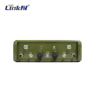 Đài phát thanh IP MESH chắc chắn & Trạm cơ sở 4G-LTE Công suất cao 40dBm Mã hóa AES256 GPS / BD WIFI IP66