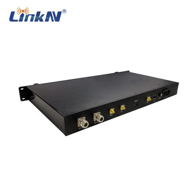 LKAV3307 1U Rack Mount IP MESH Relay 4W MIMO Dữ liệu video 4G GPS / BD PPT WiFi mã hóa AES256
