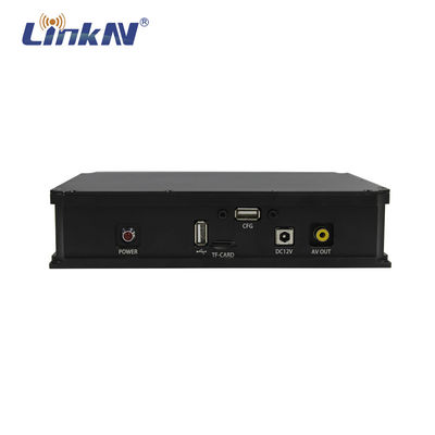Bộ phát video không dây UGV Mã hóa tương tự NTSC PAL COFDM QPSK AES Độ trễ thấp DC 12V