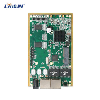 IP MESH Radio OEM Mô-đun 2.4GHz 2 * 0.37dBm MIMO AES256 Mã hóa lên đến 96Mbps