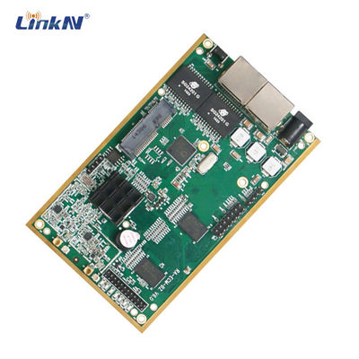 Chiến thuật Radio MESH Mô-đun OEM 2.4GHz 1W MIMO AES256 Mã hóa 96Mbps Kích thước nhỏ Trọng lượng nhẹ
