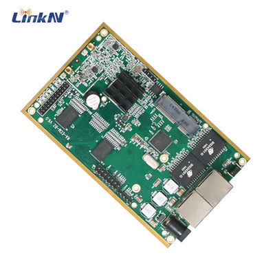 Mô-đun OEM Đài phát thanh MESH của quân đội cảnh sát 2.4GHz 1W MIMO AES256 Mã hóa -40 ℃ ~ + 65 ℃