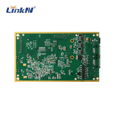 Mô-đun OEM Đài phát thanh MESH chiến thuật của quân cảnh 2.4GHz 1W MIMO AES Mã hóa lên đến 96Mbps