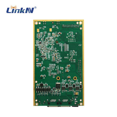 Kinh tế Quân đội Cảnh sát IP MESH Radio OEM Mô-đun 2.4GHz Lên đến 10 Hops 50 Nút 7V-48V DC Hỗ trợ POE