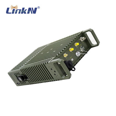 LK3702 40dBm 30KM Manpack Liên kết dữ liệu chiến thuật Truyền hình Video IP MESH MIMO Radio
