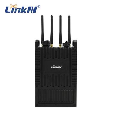 SIM miễn phí 5G Manpack Radio 4T4R HDMI &amp; LAN DC-12V RTSP RTMP ONVIF TS UDP