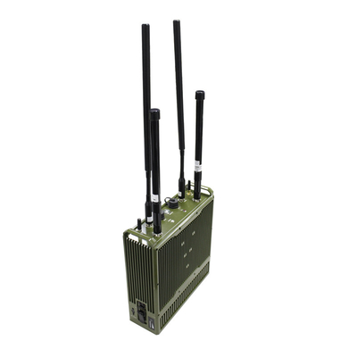 Đài phát thanh MESH IP66 40dBm chiến thuật tích hợp mã hóa AES trạm gốc 40dBm LTE với pin